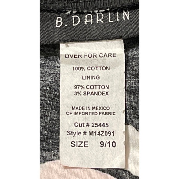 NWOT B. Darlin Sleeveless Dress Size 9/10 Style #M14Z091 - Great for Easter - Picture 4 of 5